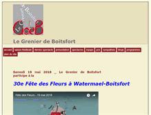Tablet Screenshot of grenier-de-boitsfort.zongo.be
